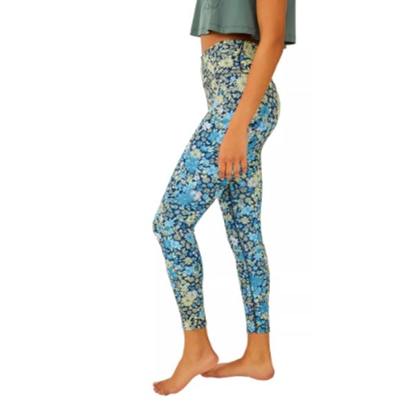NEW FP Movement $98 XS Lose Control Leggings Navy Floral Ditsy free people - Picture 3 of 6